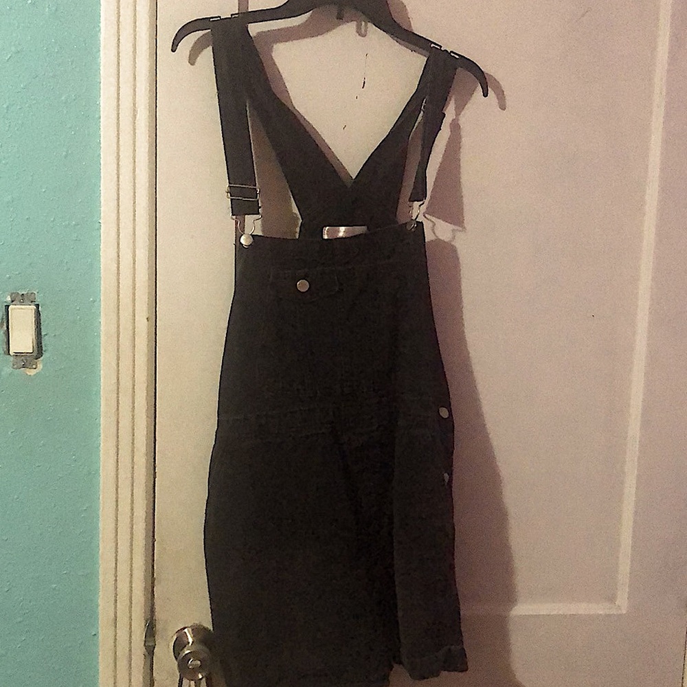 Black baggy jumpsuit